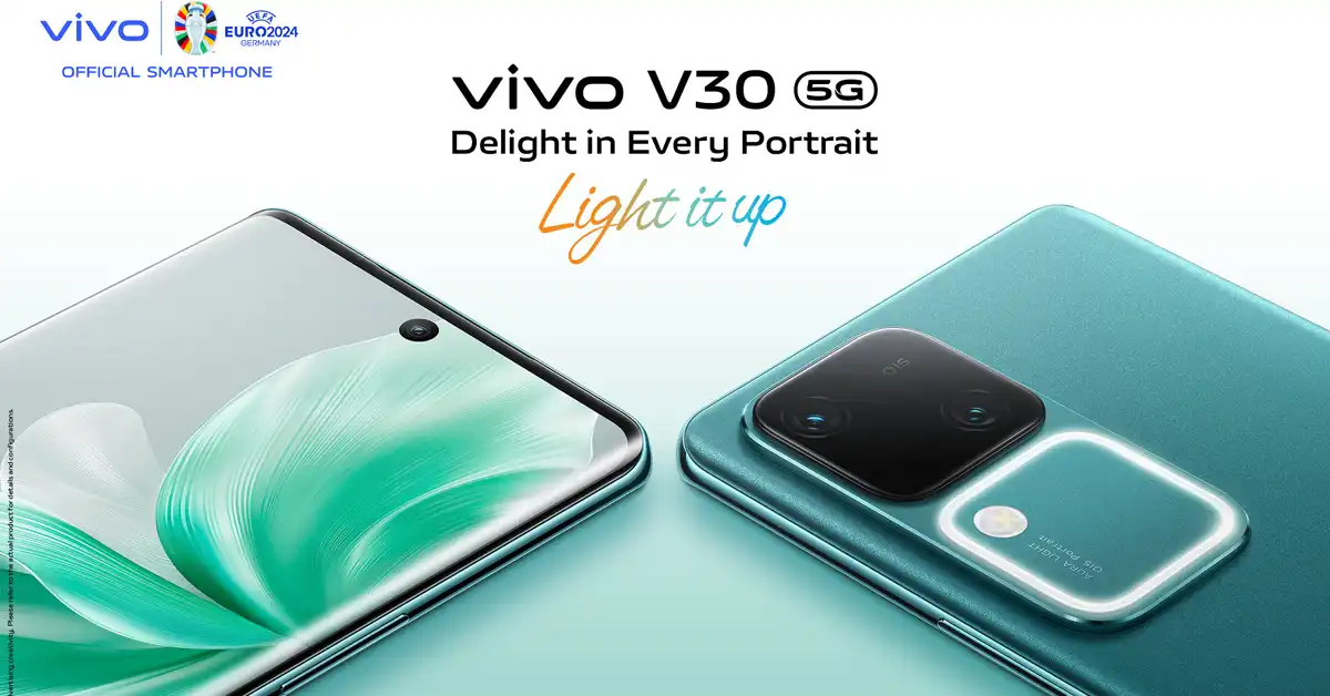 vivo V30 5G with Aura light Launched in Nepal