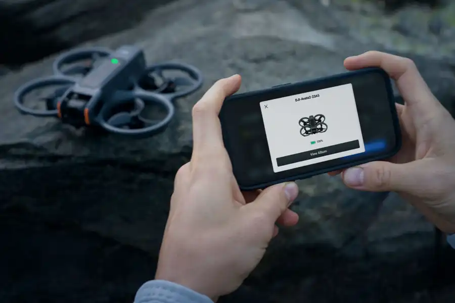 DJI Avata 2 Wi-Fi Connectivity