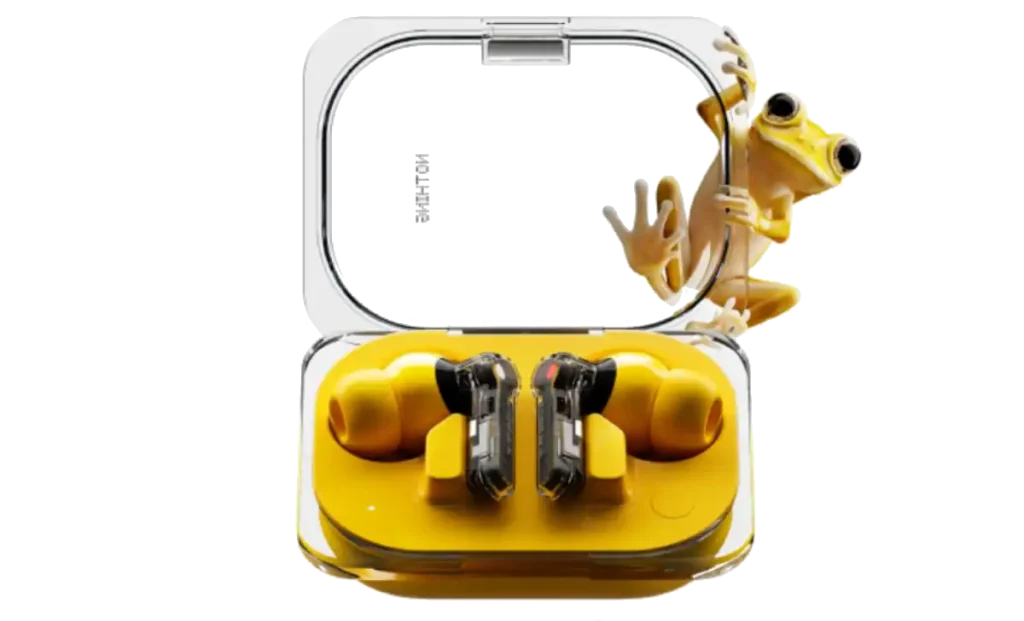 Nothing ear (a) transparent design